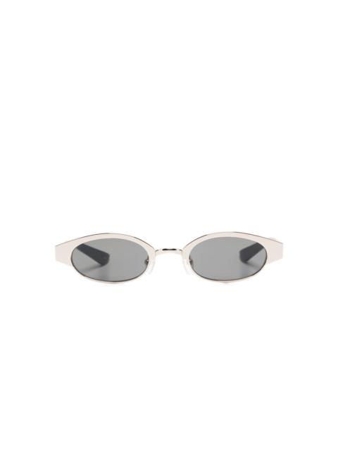 Alexander McQueen oval-frame sunglasses