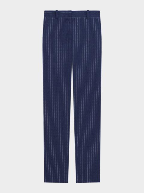 Theory Pinstripe Slim Pants
