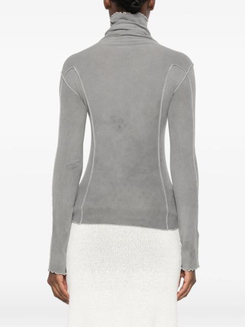 BASERANGE Baserange Ribbed Exposed-seam Top