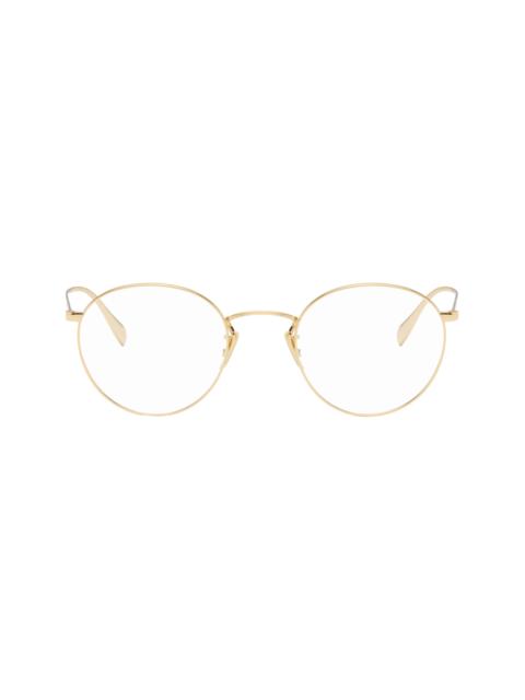 Oliver Peoples Gold Coleridge Glasses