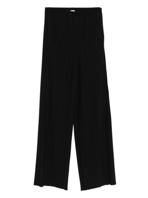 forte_forte pleated wide-leg trousers