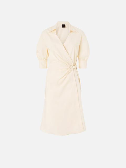 PINKO MIDI WRAP DRESS