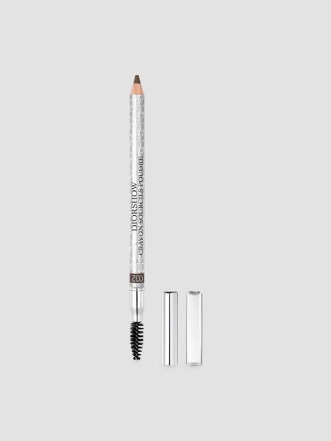 Dior Women's Waterproof Eyebrow Pencil With Built-In Brush & Sharpener - 32 Dark Brown