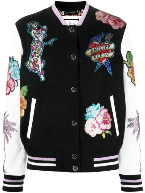 PHILIPP PLEIN Hawaii bomber jacket