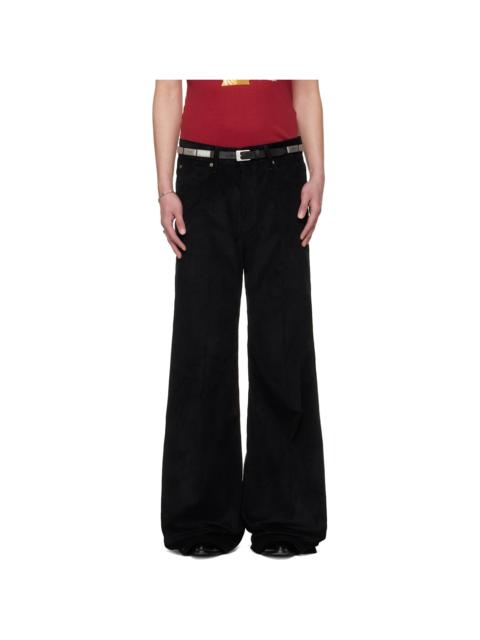 LU'U DAN BRUCE LEE x LỰU ĐẠN Black Motel Trousers