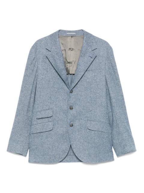 Brunello Cucinelli checked blazer
