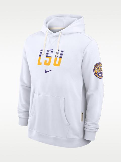 Nike LSU Sideline Standard Issue Men's Nike Dri-FIT College Pullover Hoodie