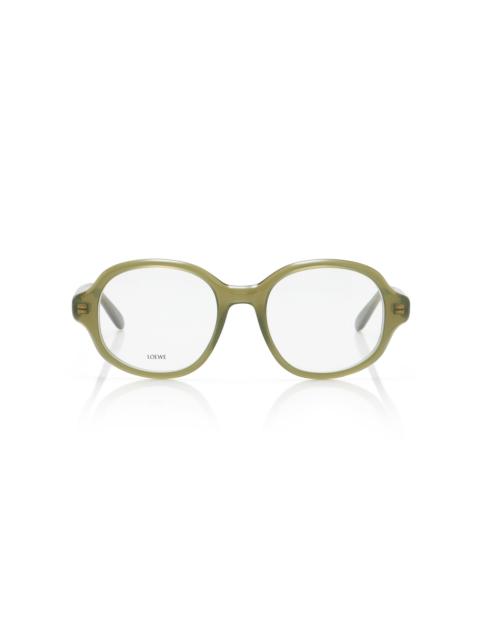 Loewe Slim Square-Frame Acetate Optical Glasses