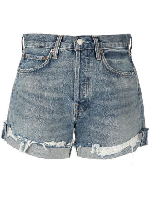 AGOLDE Parker denim shorts