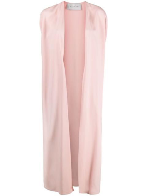 Valentino side-slit open vest