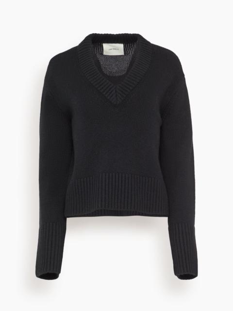 LISA YANG Aletta Sweater in Black