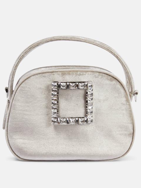 Roger Vivier Viv' Ladybug velvet shoulder bag