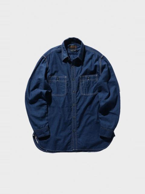 BEAMS PLUS WORK Chambray Indigo - Indigo