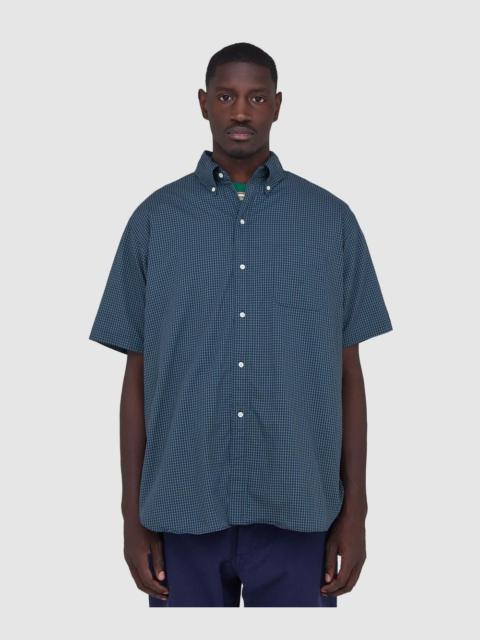 BEAMS PLUS B.D. classic fit mini plaid shirt