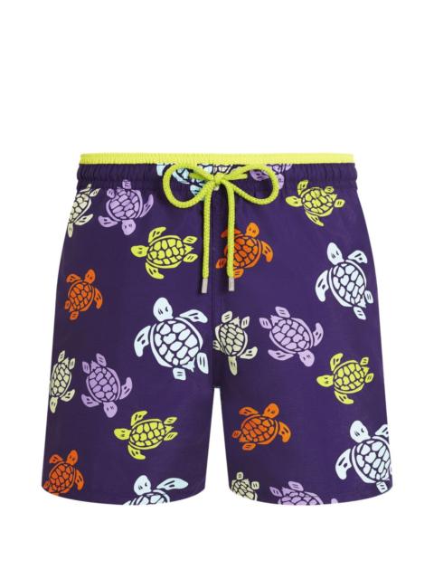 Vilebrequin turtle-print drawstring swim trunks
