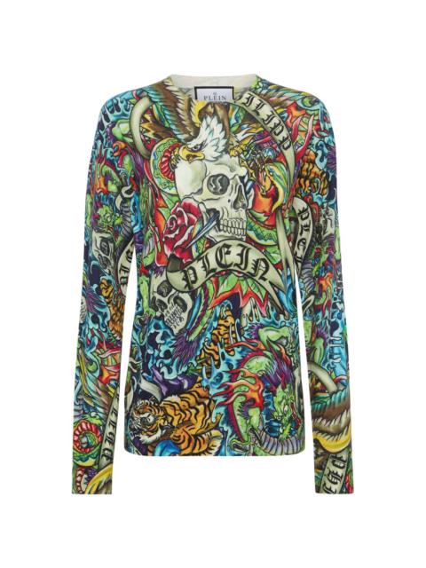 PHILIPP PLEIN Tattoo jumper