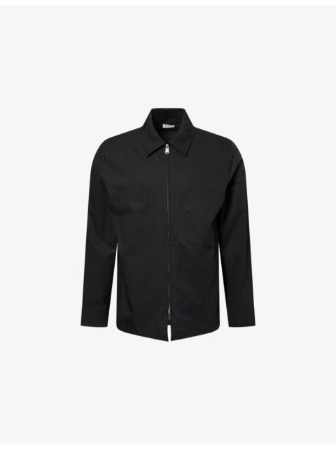 SIMKHAI Thatcher Carpenter Cotton-Blend Jacket