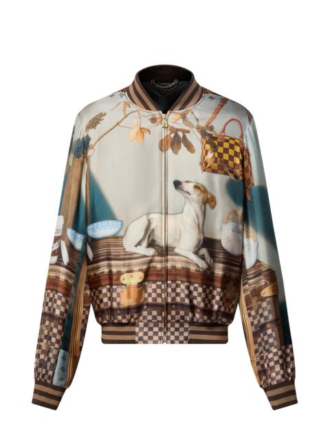 Louis Vuitton Silk Scarf Souvenir Jacket