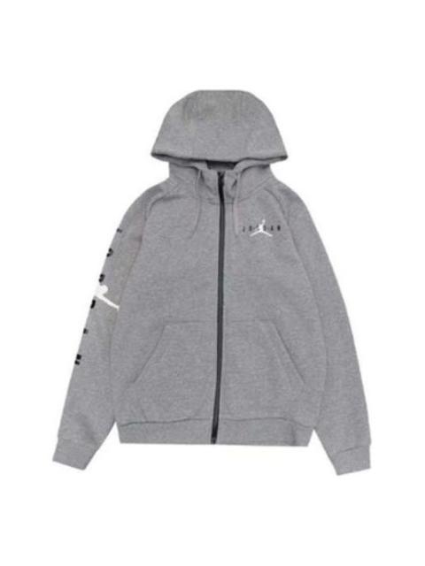 Jordan Air Jordan Zipper Hoodie Men's Grey CQ7706-091