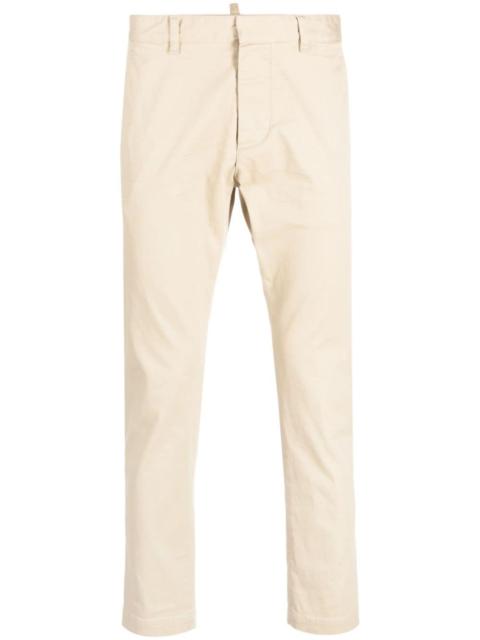 DSQUARED2 low-rise slim-fit cotton chinos