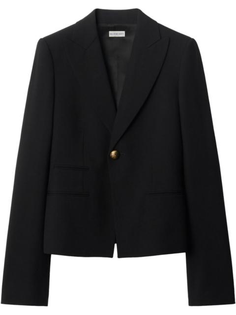 Burberry wool single-breasted blazer