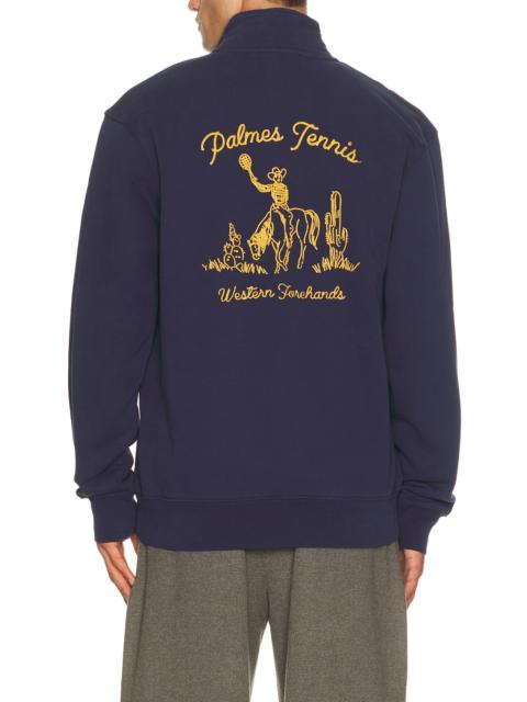 Palmes Western Quarter-Zip Sweatshirt