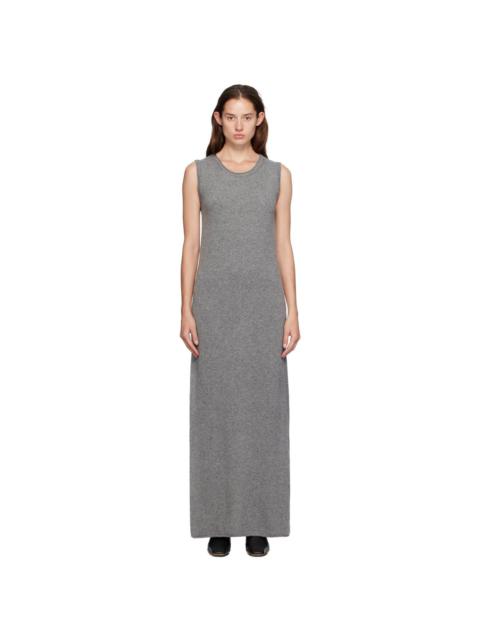 LE17SEPTEMBRE Gray Knit Maxi Dress