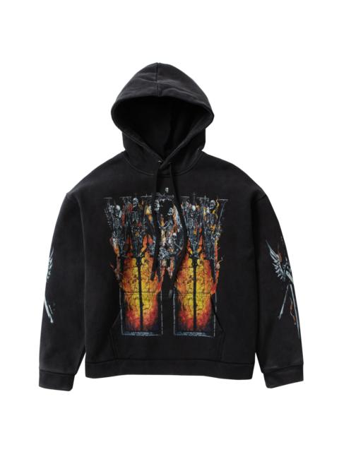 WHO DECIDES WAR EMBER CHAPEL HOODED PULLOVER