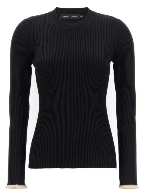 Ribbed Sweater Sweater, Cardigans Black