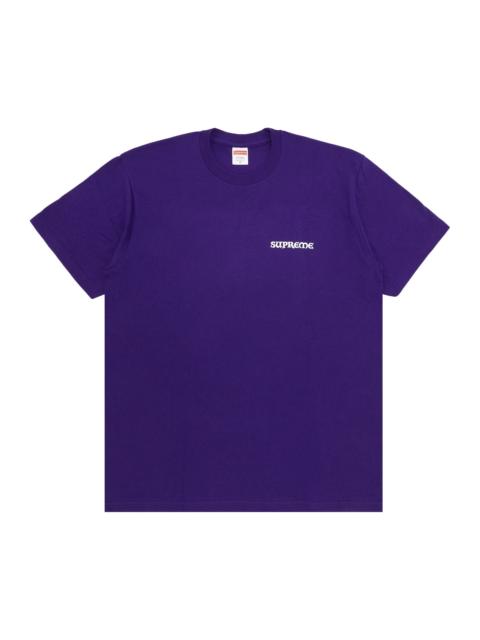 Supreme Supreme Worship Tee 'Purple'