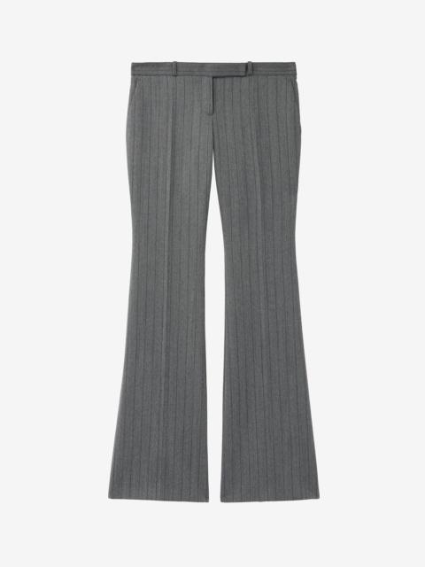 Alexander McQueen Herringbone Bumster Trousers