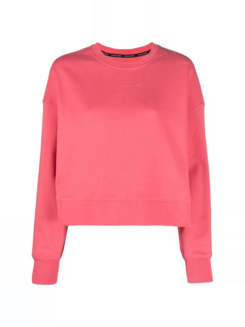 cotton long-sleeved sweatshirt