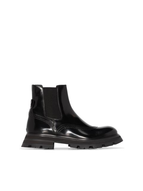 chunky-sole Chelsea boots