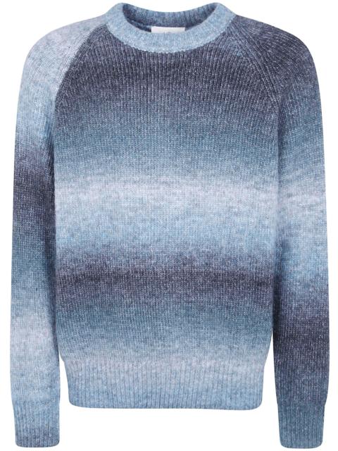 Les Deux Round Neck Gradient Knit Sweater