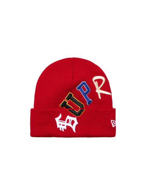 Supreme New Era Arc Beanie "FW26 - Red" SU28578