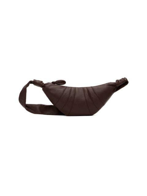 Lemaire Burgundy Small Croissant Bag