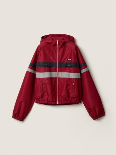 Miu Miu Technical fabric blouson jacket