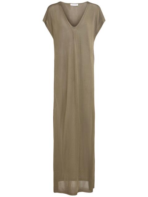 Mysia knit viscose blend long dress