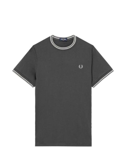Fred Perry logo-embroidered T-shirt