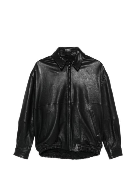 NOUR HAMMOUR Doran leather jacket