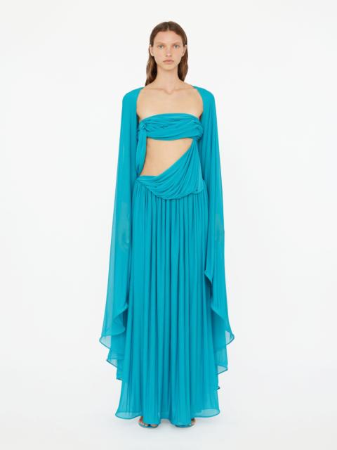 CHRISTOPHER ESBER Gyre Suspended Stream Jersey Dress
