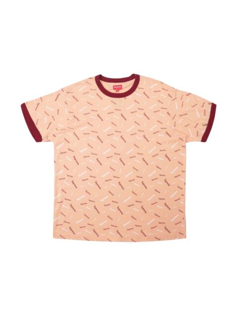 Supreme Scatter Ringer Peach