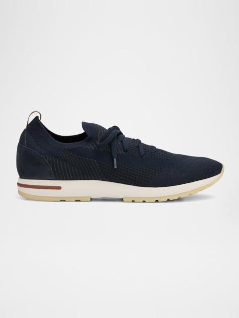 Loro Piana Men's 360 LP Flexy Knit Runner Sneakers