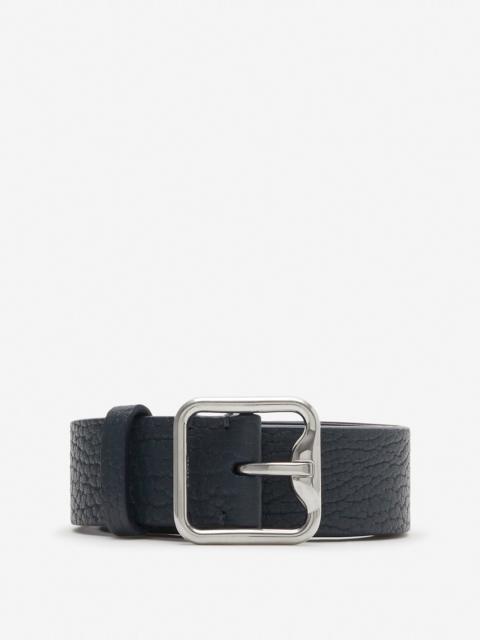 Burberry Leather B Buckle Belt