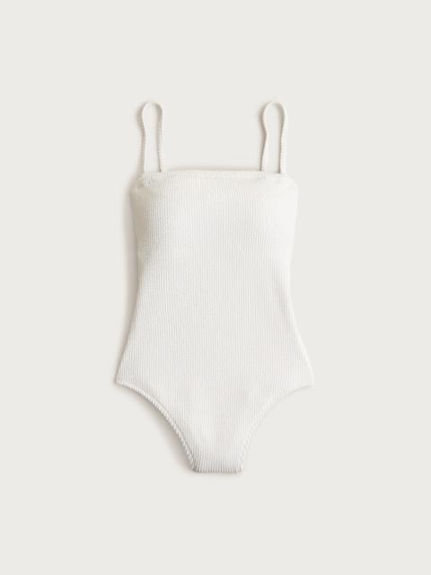 J.CREW Gemma bandeau scrunchie one-piece