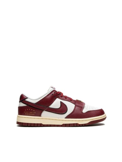 Nike Dunk Low "Just Do it - Team Red" sneakers