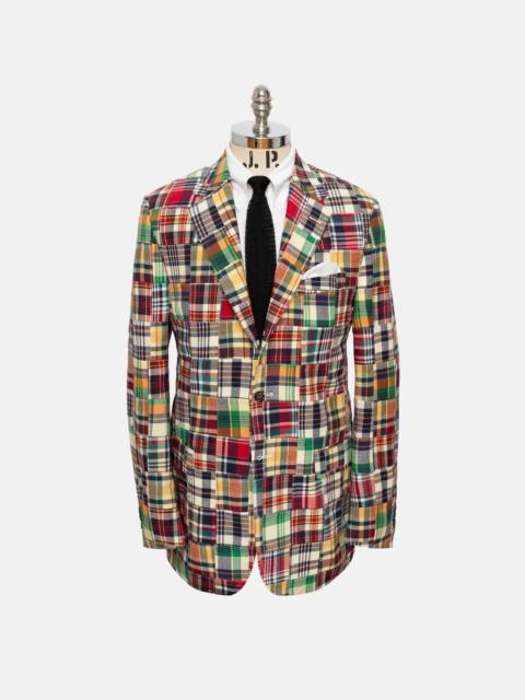 J. PRESS MADE-IN-CANADA PATCHWORK AUTHENTIC MADRAS SPORT COAT