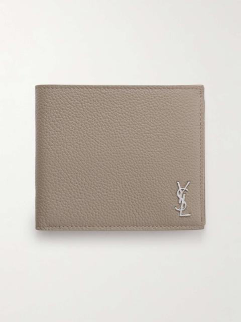 East west grain leather wallet - Saint Laurent - Men