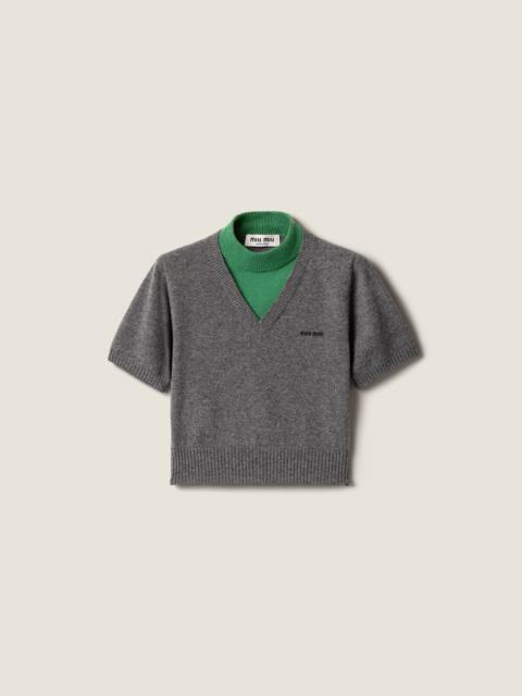 Miu Miu Cashmere turtleneck sweater