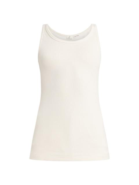 round-neck tank top